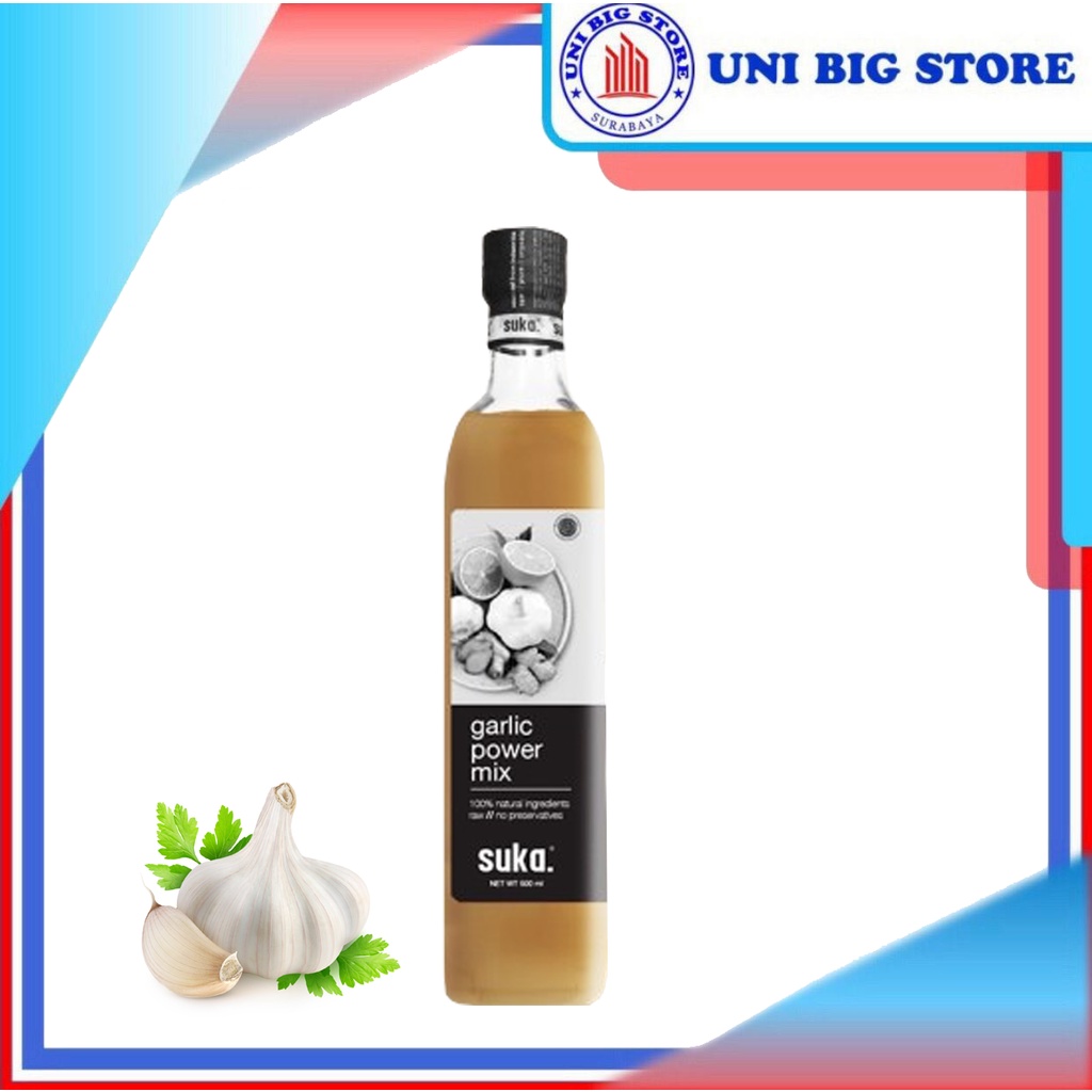 

Suka Garlic Power Mix Jus Bawang Putih Herbal 500 ml
