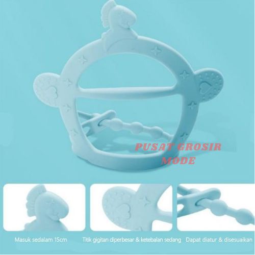 Gigitan Bayi Teether Gelang Silikon Mainan Bayi BPA FREE PGM P63