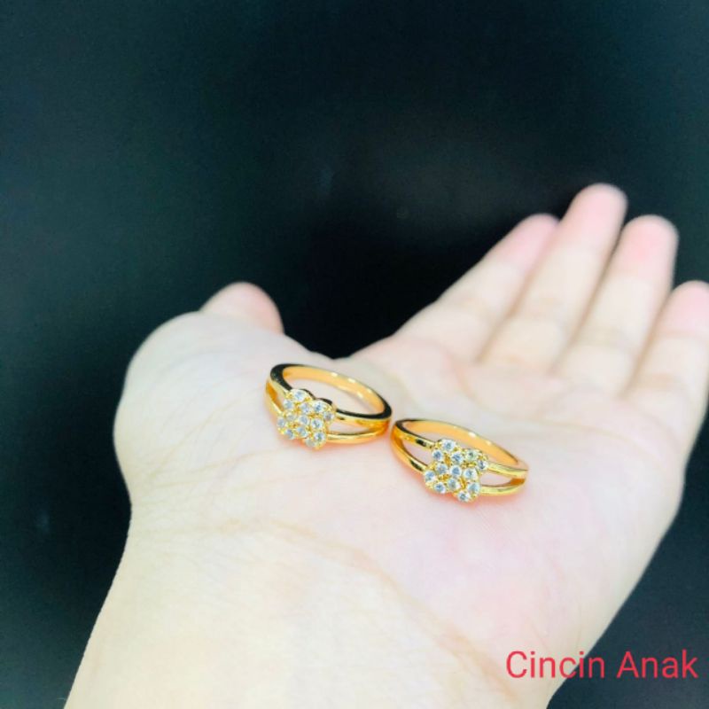 Cincin Xuping anak perempuan aksesoris fashion 1 pcs