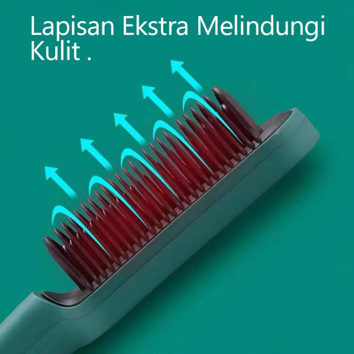 Catok Sisir Pelurus Rambut Fast Straightener Curler melindungi Hair / Catok Sisir / Catok Sisir Pelurus Rambut / Catok Sisir Pelurus Rambut 2in1 / New Sisir Pelurus Rambut Sisir Pelurus / Catok Sisir Pelurus Rambut Murah / Sisir Catokan Pelurus Rambut