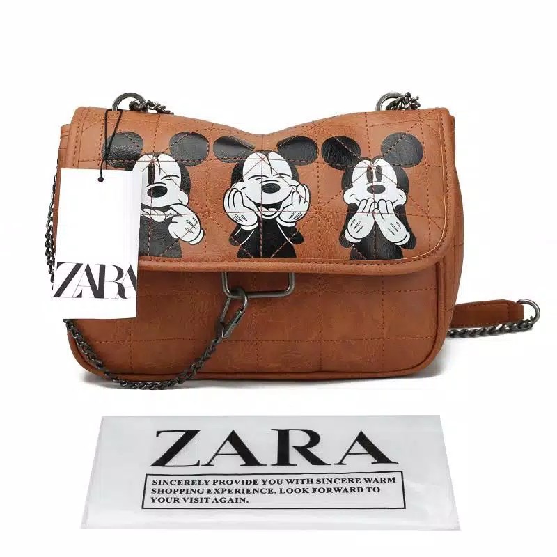 Tas wanita z4r4 Bag Mickey Mouse Crossbody Shoulder Bags#brandtoko#110