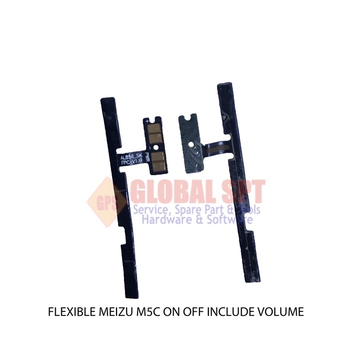 FLEXIBLE MEIZU M5C ON OFF INCLUDE VOLUME