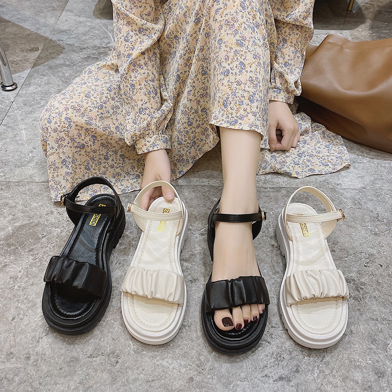 COD Termurah Sandal Wanita Import Premium Quality KZT-SW03 Free Kotak Sepatu