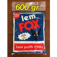 

Lem Putih Fox Refill Bungkus BIRU 600 Gr/LEM FOX PUTIH BUNGKUS @600 GRAM