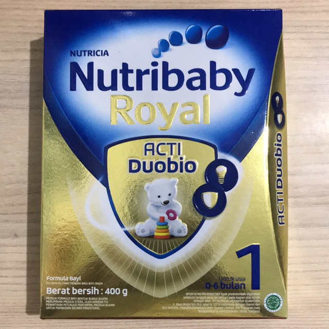 Nutribaby Royal 1 Acti Duobio 400gr Tahap 1