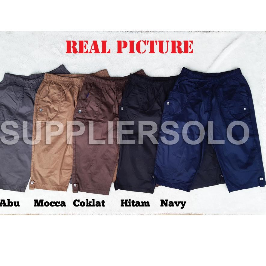EYL CELANA PENDEK WANITA JUMBO KATUN STRETCH UKURAN XXL / CELANA BIGSIZE WANITA XXL KATUN STRETCH✪ (