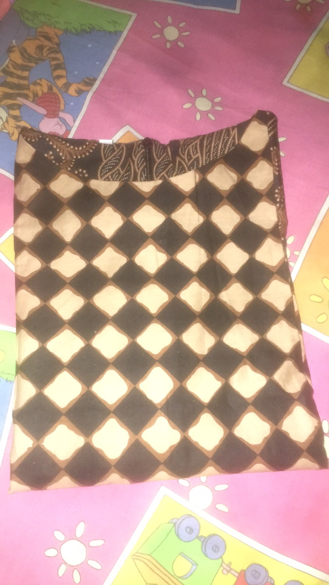 Tunik Batik Sogan Ukuran S M L Xl Xxl Ld 120