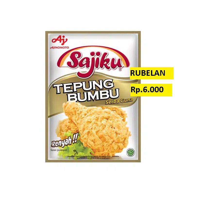 

Sajiku Tepung Bumbu Serbaguna 240gr