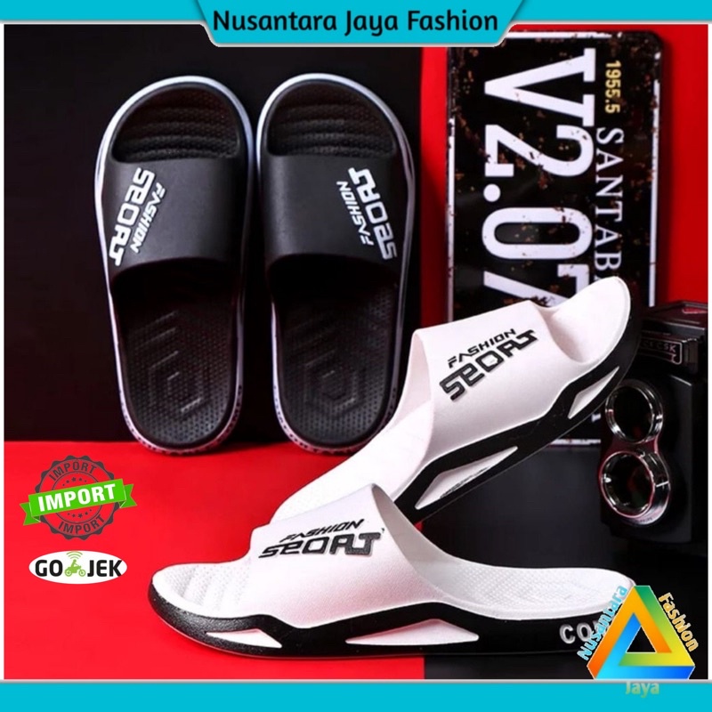 6.6 BIG SIZE Sandal Jepit Pria Jelly Yumeida 2021