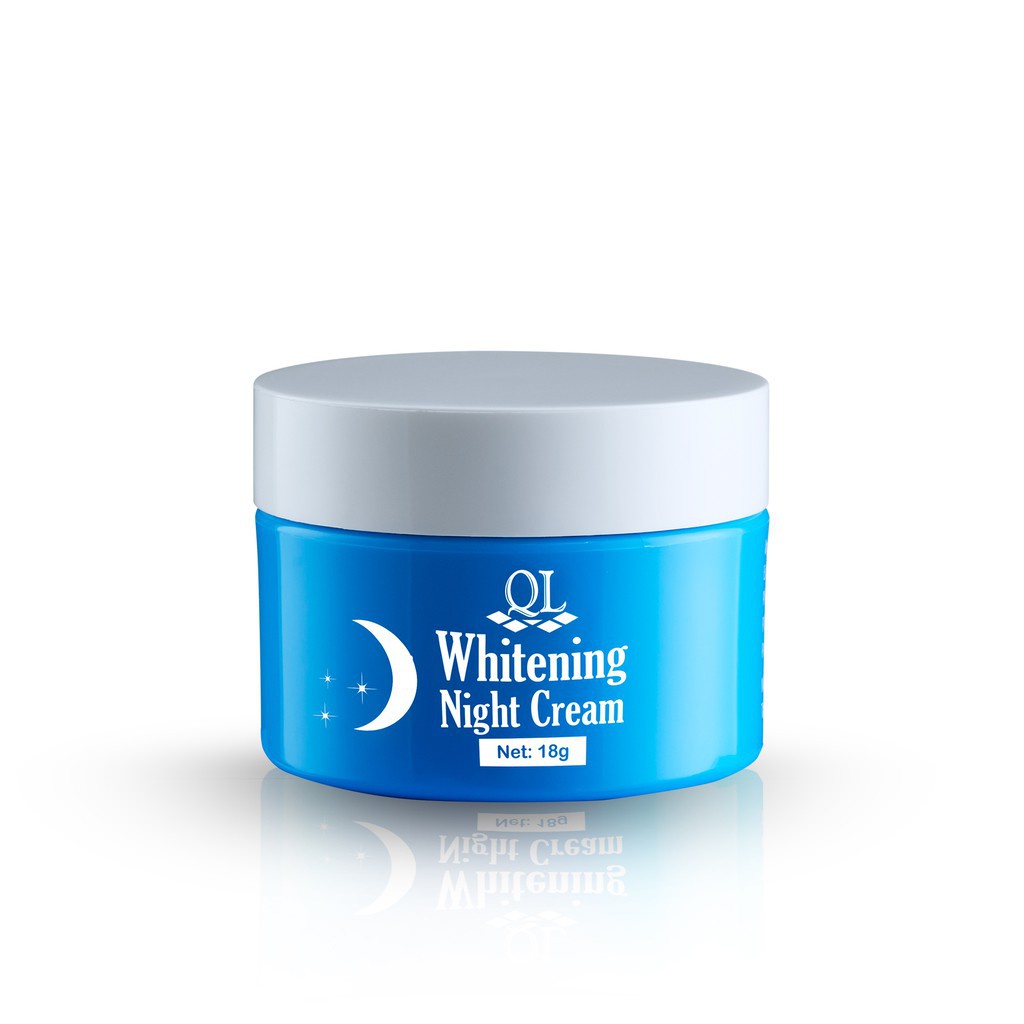 QL cosmetics whitening day cream night cream 18 gr