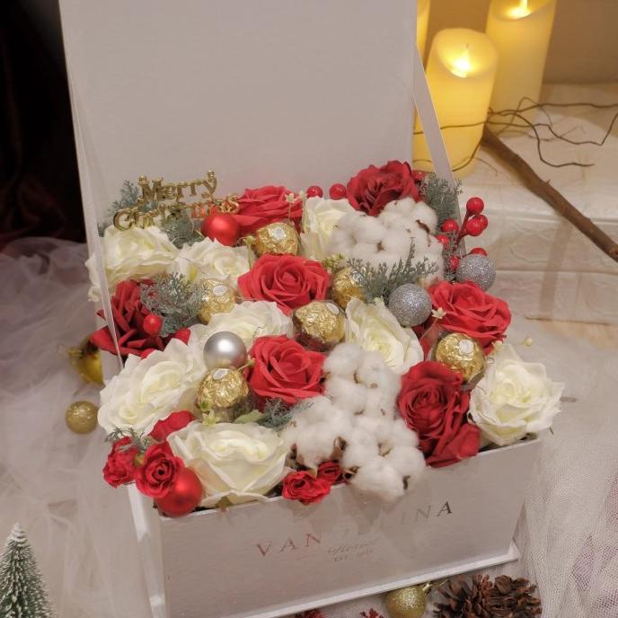 

SHINING SUGARY/CHRISTMAS HAMPERS/HADIAH/BUNGA/GIFT/NATAL/PARCEL/KADO DC452CD3