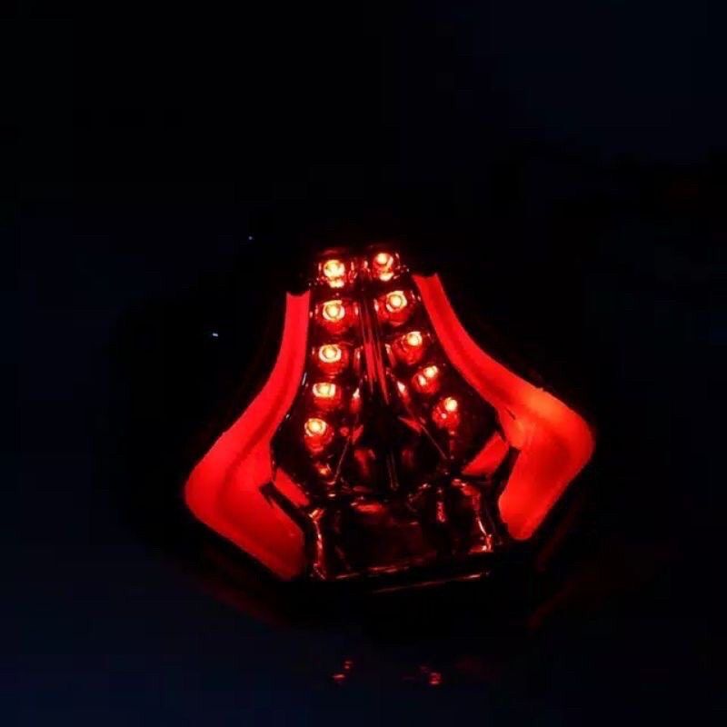 Lampu Stop Led 3 in 1 Shark Power Original Tail Lamp MX King MT25 R25 R3 MT07 Y15ZR