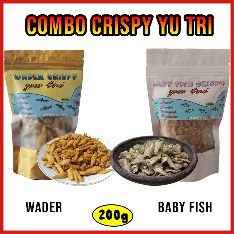 

PAKET WADER BABY FISH CRISPY / KRISPY / PETEK / GURIH / RENYAH / KRIUK / TANPA PENGAWET