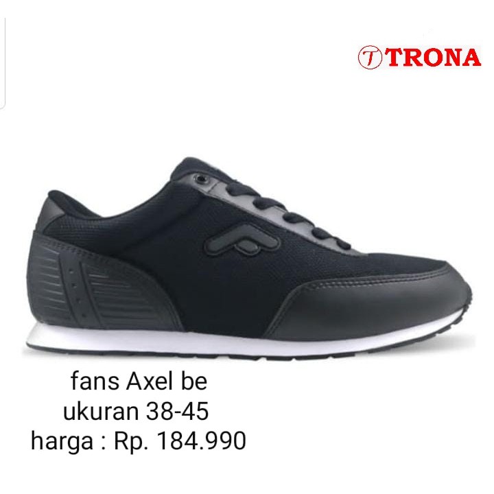 Sepatu Jogging Fans Axel Black