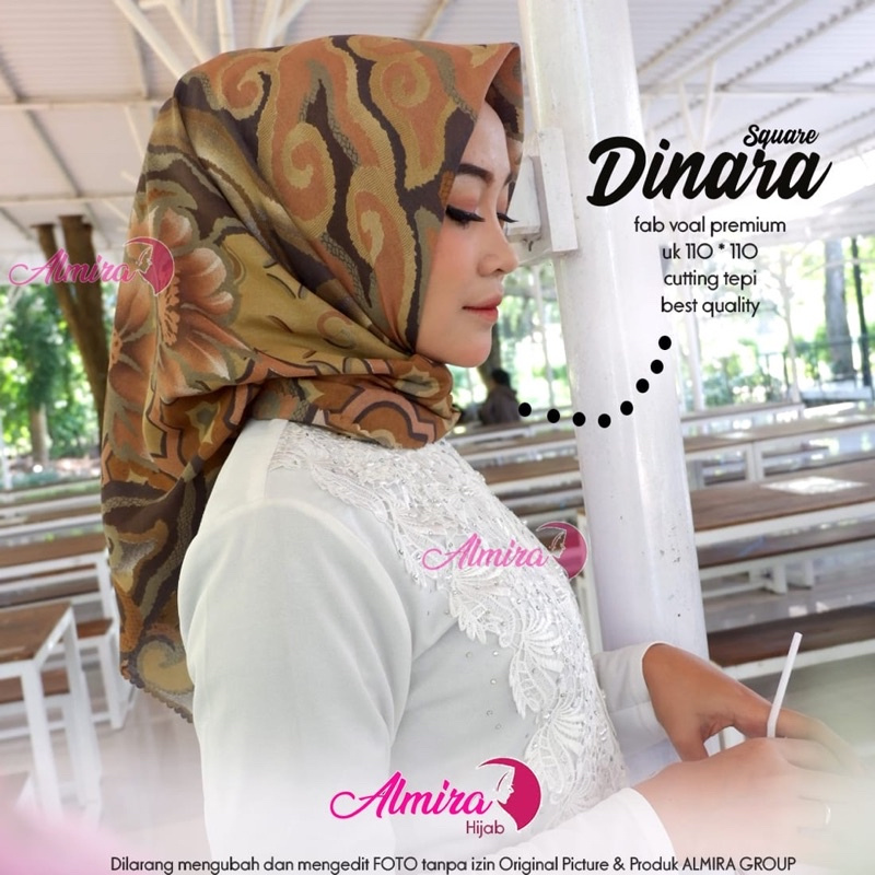 jilbab segiempat square dinara by almirahijab