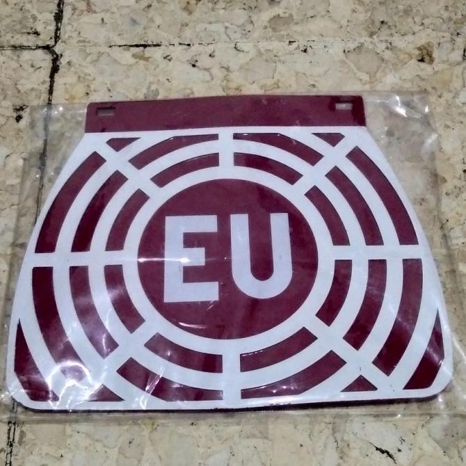 Buruan beli] mudflap kepet air vespa EU merah