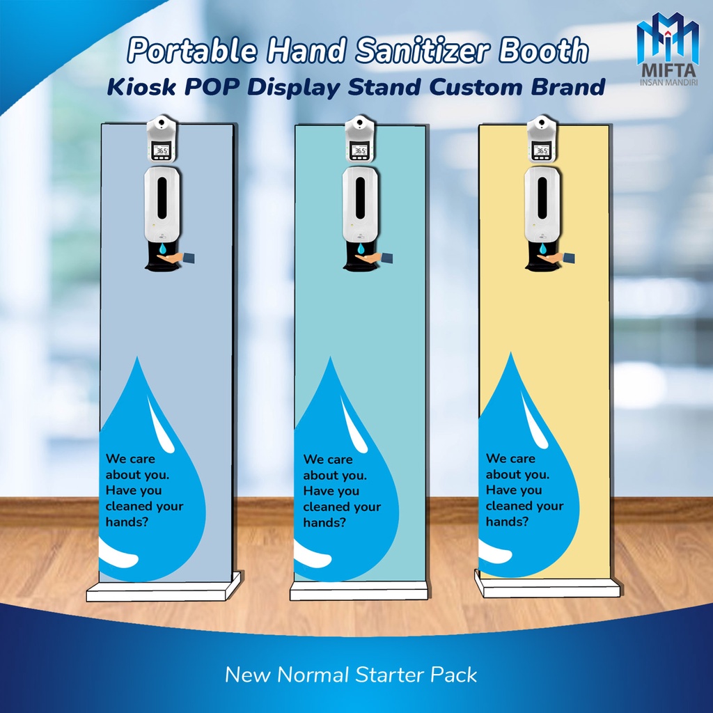 PORTABLE HAND SANITIZER BOOTH / BOOTH HAND SANITIZER / DISPENSER SABUN