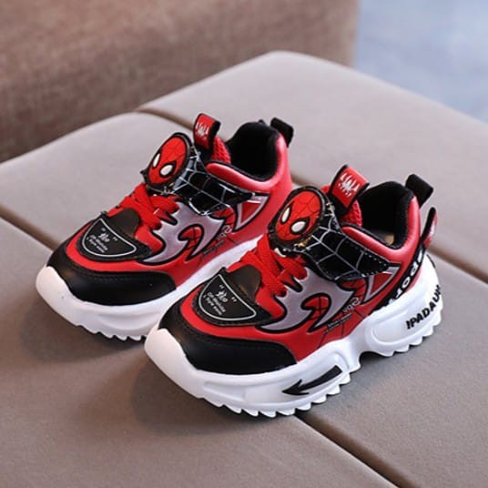 Juragan Junior [COD] Sepatu MIGEO Non LED Sneakers Anak Laki-Laki Import Size 21-30 Usia 1-5 Tahun