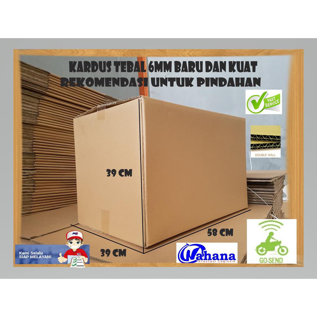 

Kardus Super Besar Big Size Tebal 6Mm