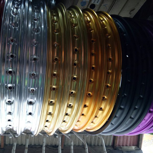 Velg Rosi Ring 17 Satu Set Depan Lebar 160 Belakang Lebar 185