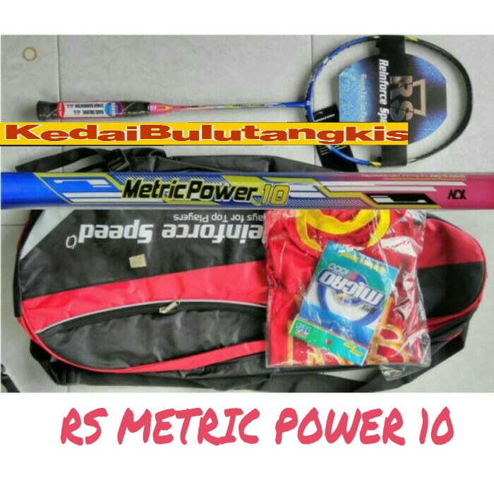 unik RAKET RS METRIC POWER 10 ORIGINAL