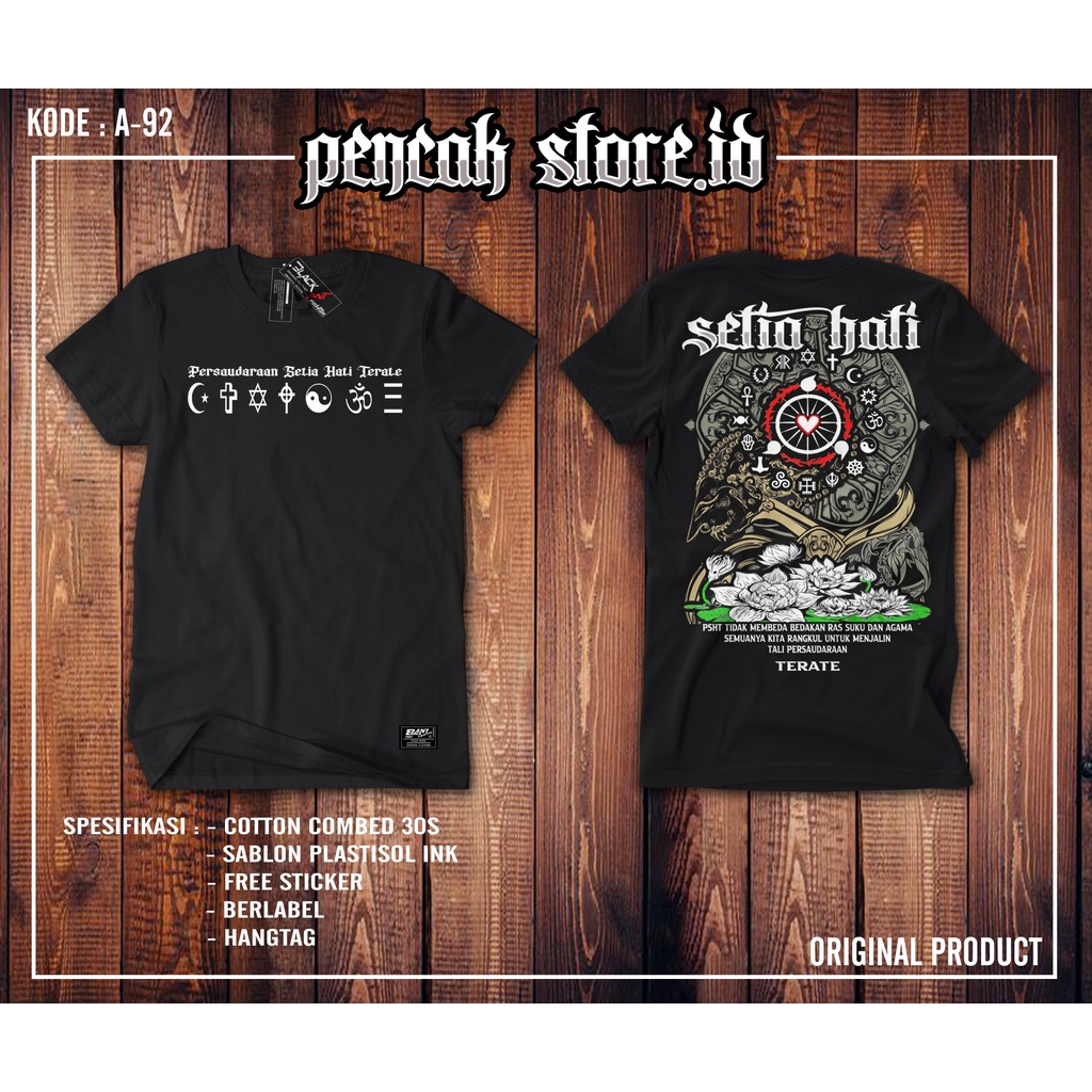 KAOS PSHT(wayang religius)kaos psht terbaru kaos keren kaos murah kaos best seller