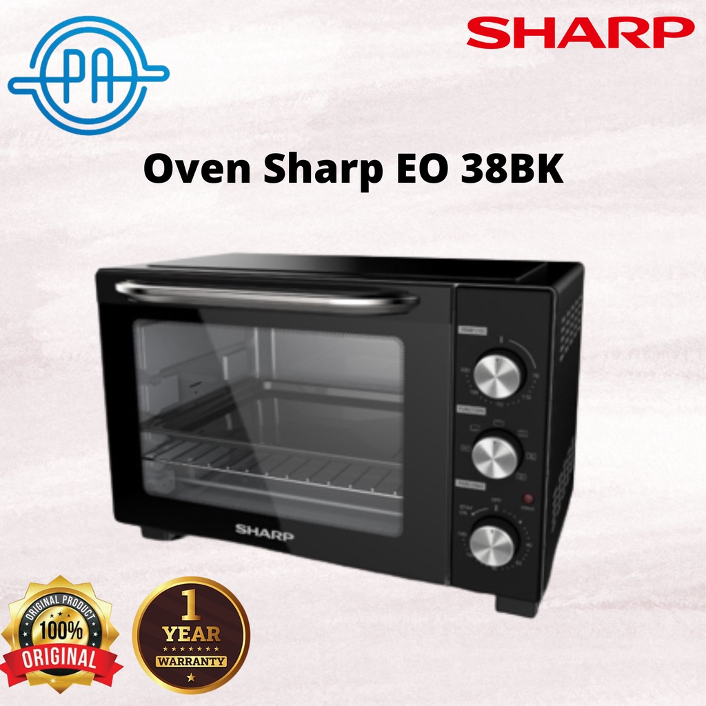 Sharp New Electric Oven EO-38BK BERGARANSI ORIGINAL