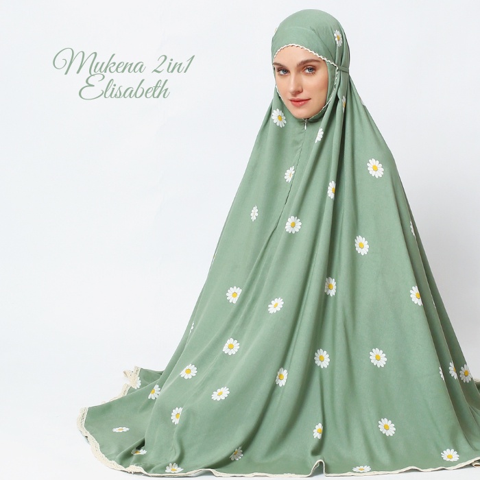 Alkahf.BM - [50MOTIF] Mukena 2in1 JUMBO Al Kahf / Mukena traveling 2in1 JUMBO / Mukena dewasa Motif 