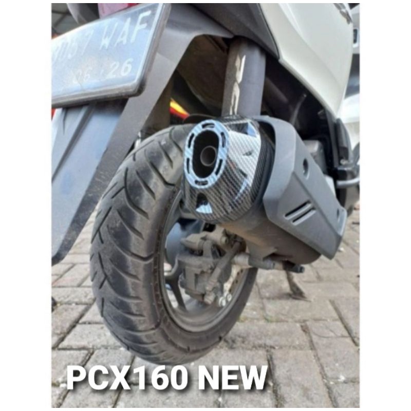 tutup Cover corong knapot Carbon Pcx160 new / Vario160 new Pnp