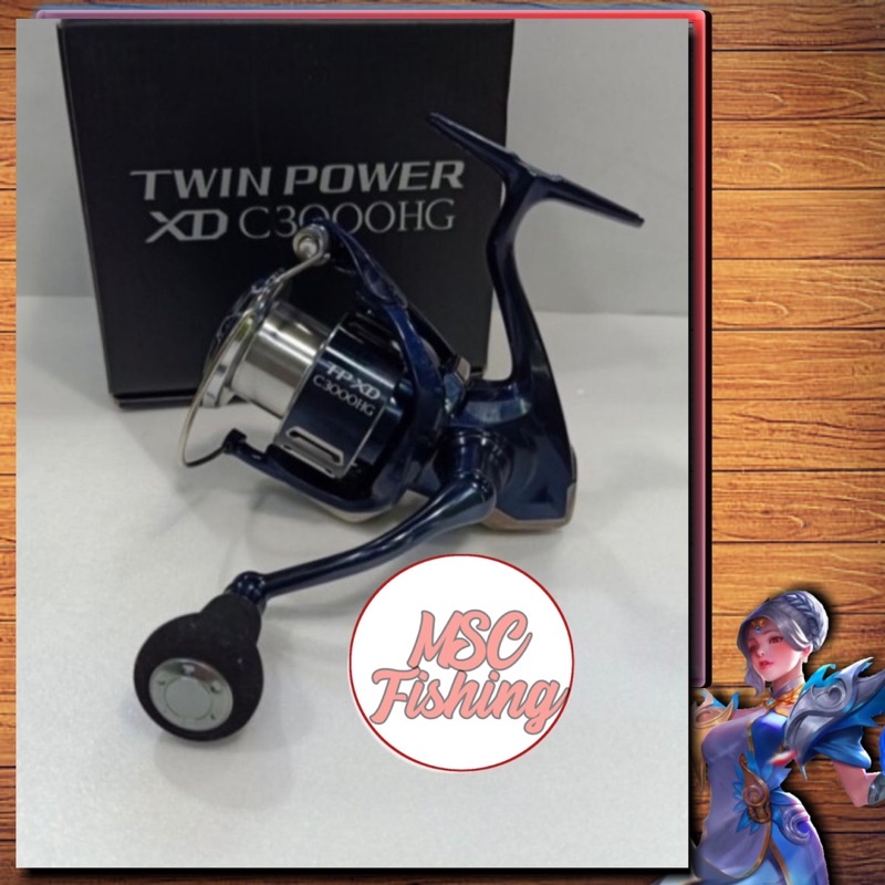 REL SHIMANO TWIN POWER XD C3000 HG MODEL 2021