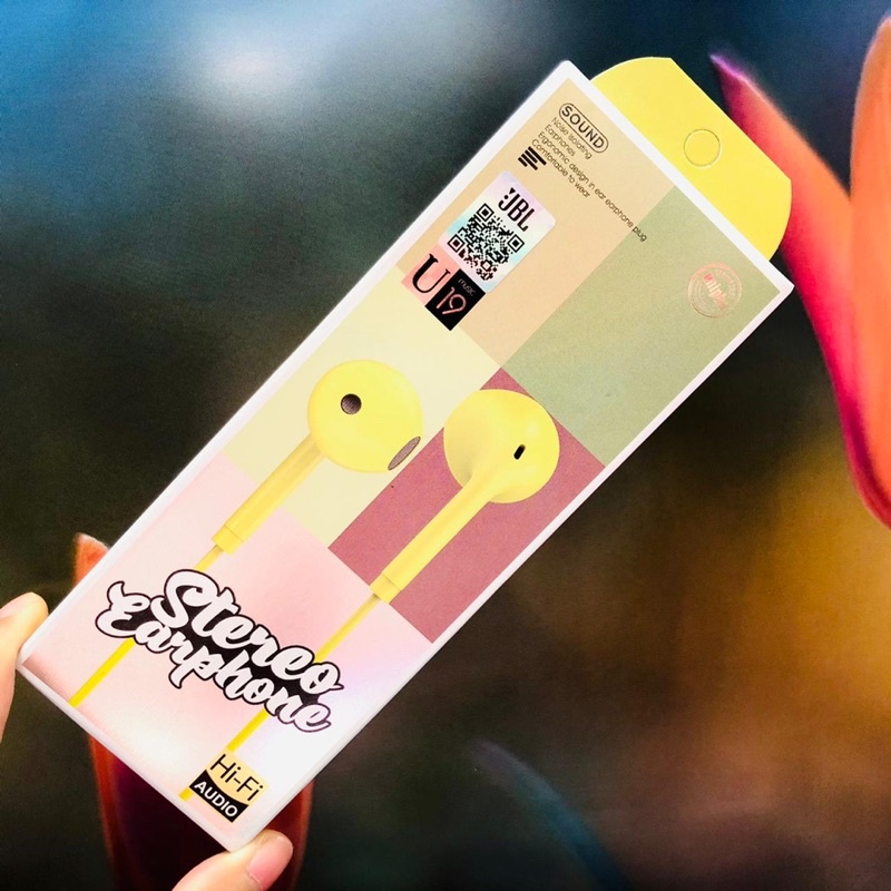 PROMO HANDSFREE U19 PACKING DUS IMPORT ORIGINAL GRADE NEW MUSIC EARPHONE