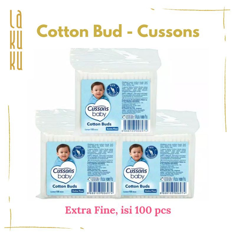 Cussons Baby Cotton Bud - Extra Fine 100 pcs