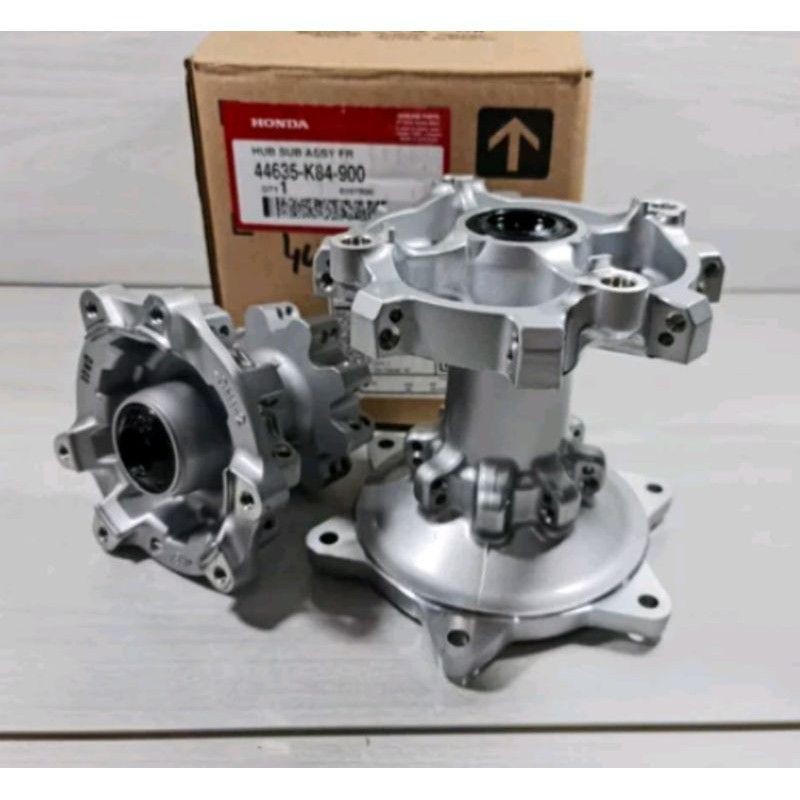 TROMOL SET DEPAN BELAKANG CRF 150 L CRF150 ORIGINAL