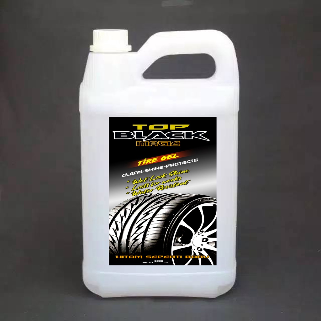 SEMIR BAN TOP BLACK MAGIC 5 LITER HIGH QUALITY HARGA GROSIR