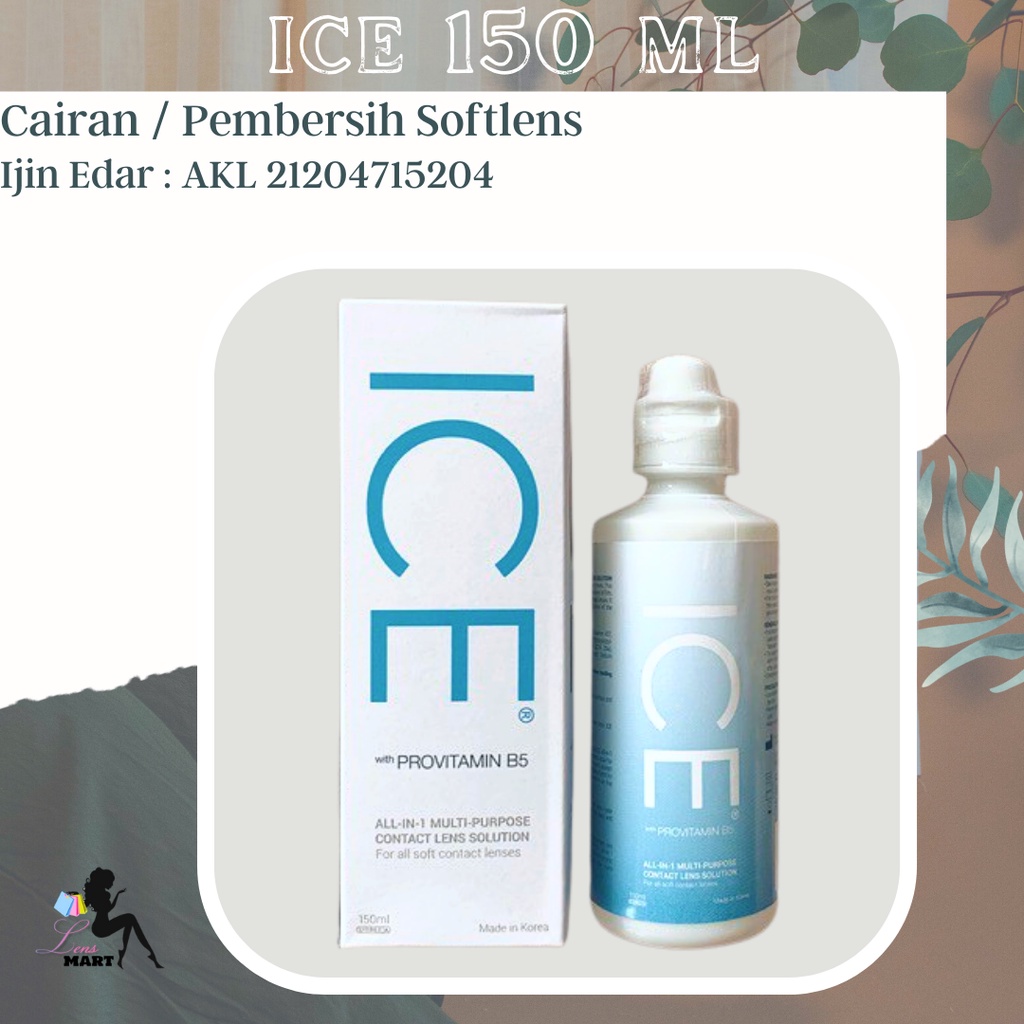 CAIRAN PENCUSI / AIR CUCI SOFTLENS ICE 150ML VIT B5