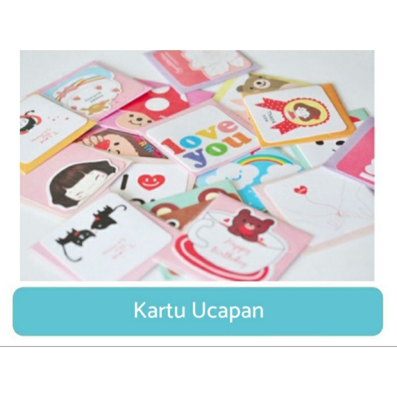 Kartu ucapan/ulang tahun/kartu ucapan untuk kado