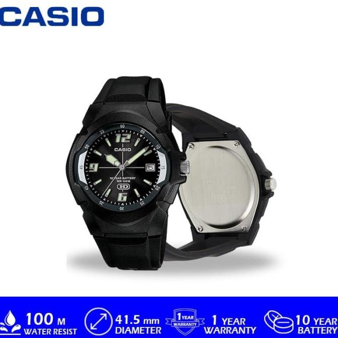 Jam Tangan Casio General MW-600F-1AVDF/MW 600F 1AVDF/MW 600F