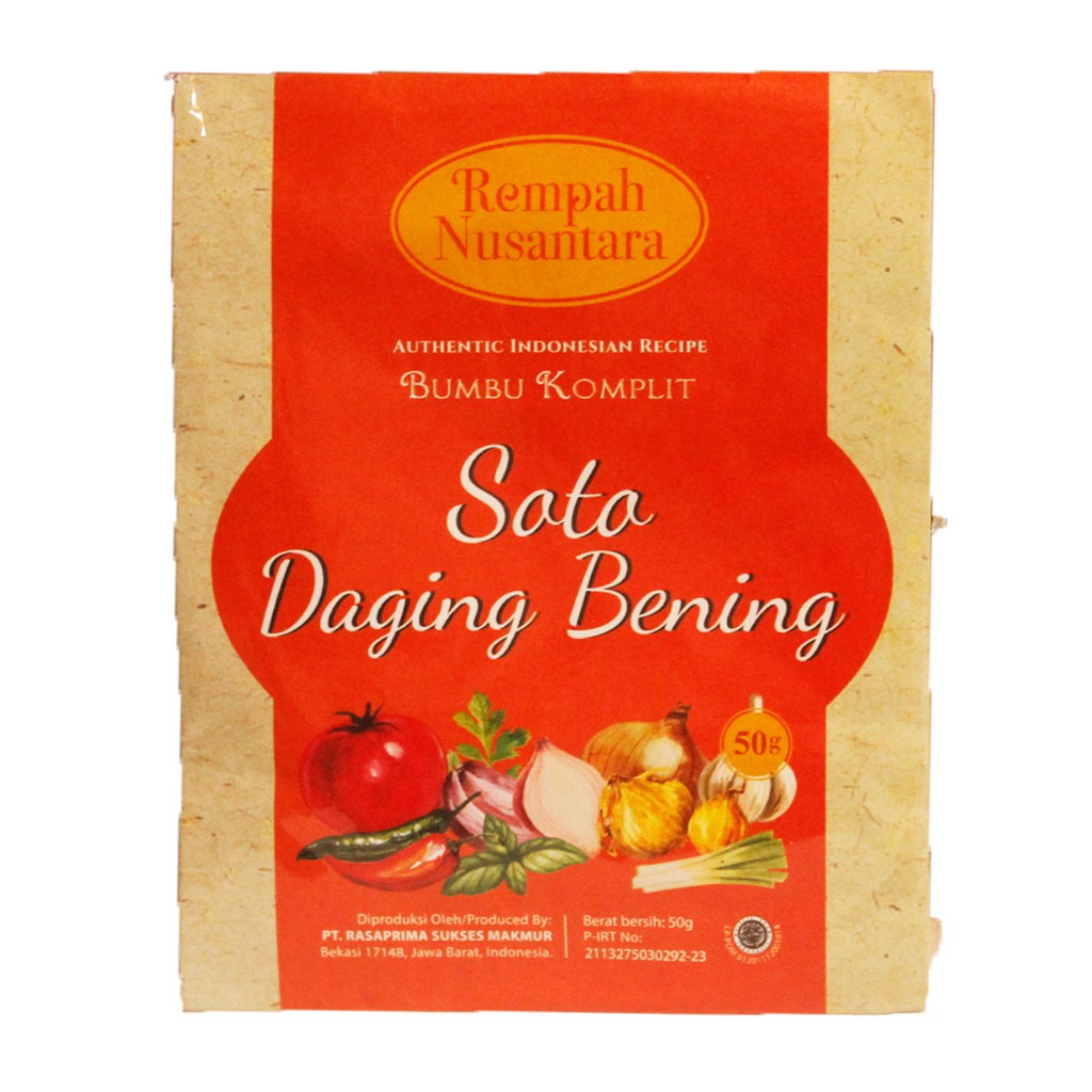 

RN SOTO DAGING BENING 50G