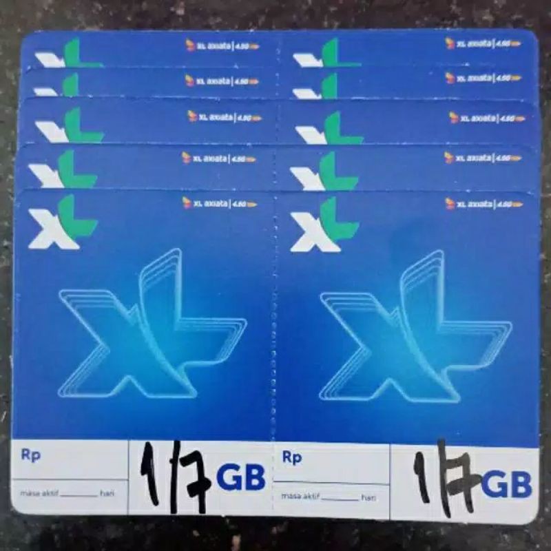 Voucher XL 1 GB 7 hari