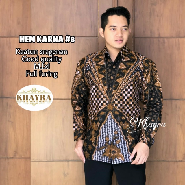 Kemeja Batik Lengan Panjang Nakula
