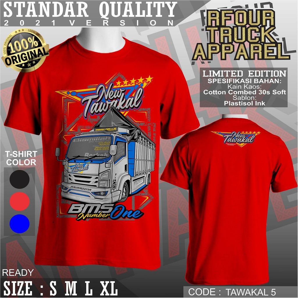 Kaos truk terbaru / kaos truk oleng /kaos oleng / kaos truk new tawakal terbaru