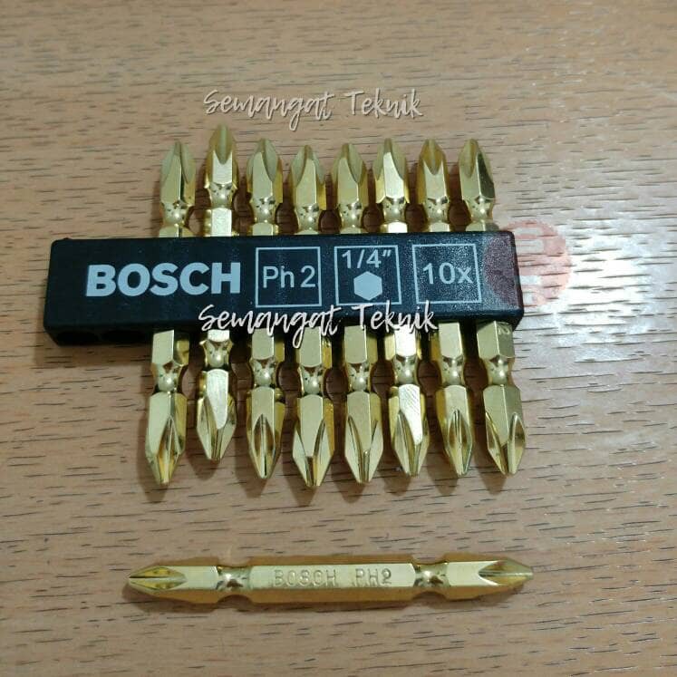MATA BOR OBENG ANGIN BOR MATA ANGIN DRIVER +/+ PH2 X 65mm BOSCH