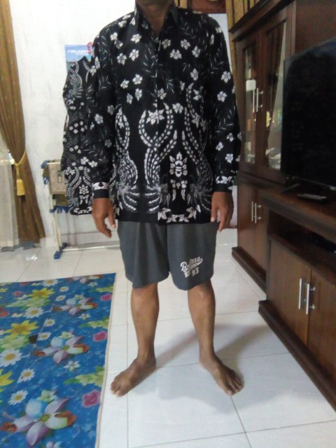 Maura Couple-sania Ruffle Batik Couple Keluarga Ori Ndoro Jowi Dnt Termurah Manuk Tarung Putih