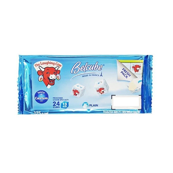 

Belcube Cheese Spread Plain 125 Gr untuk MPASI