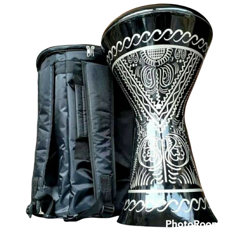DARBUKA MOTIF 9INC GRATIS TAS+KUNCI L