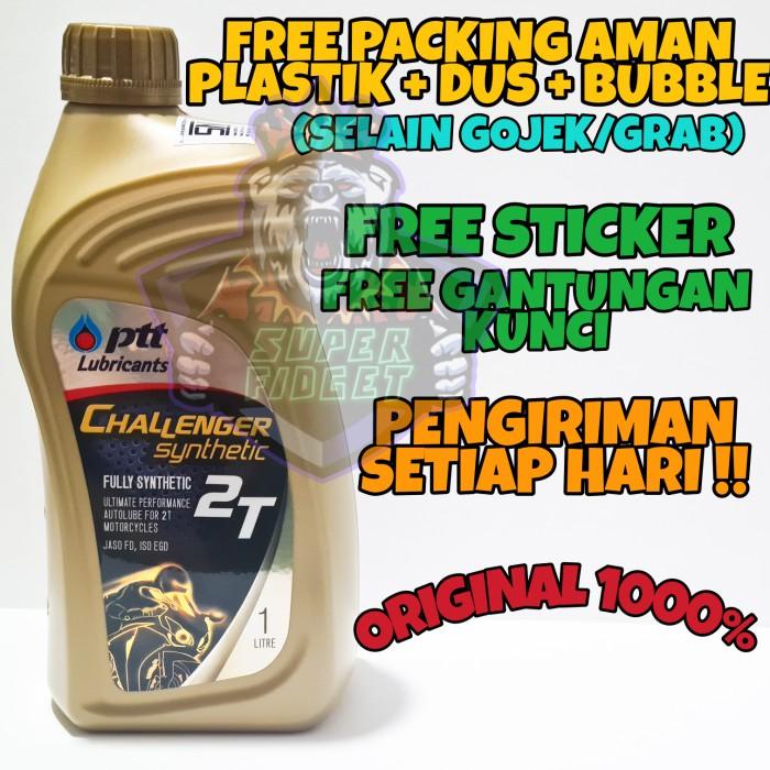 OLI SAMPING PTT CHALLENGER 2T GOLD FULL SYNTHETIC IMPOR THAILAND 1000%