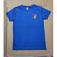 kaos biru polair lengan panjang / airud