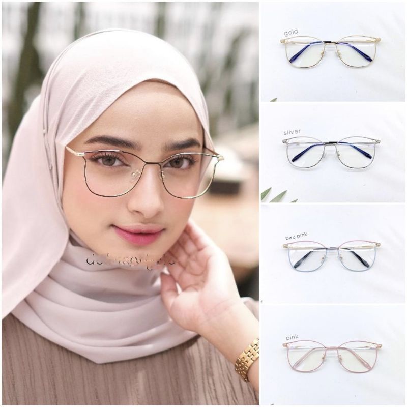 KACAMATA WANITA / KACAMATA PHOTOCROMIC KACAMATA ANTIRADIASI