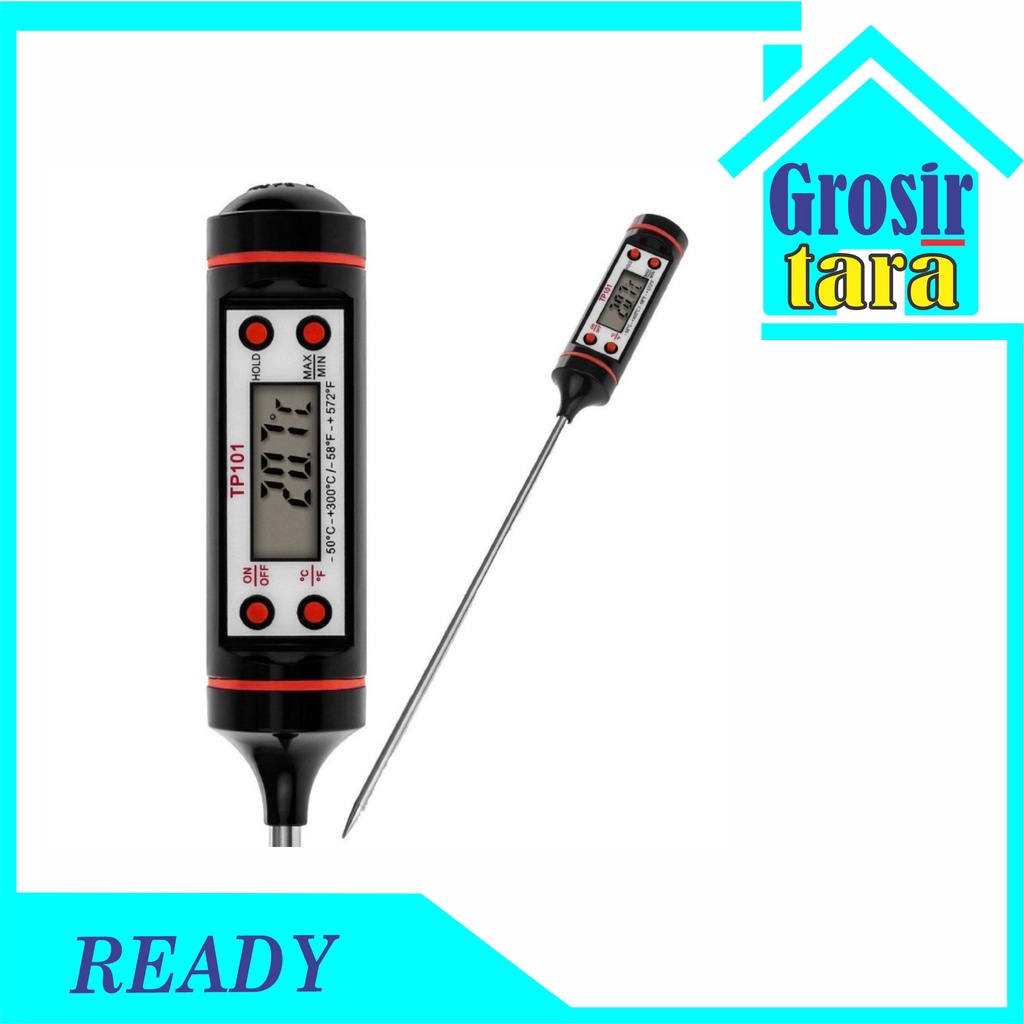 THERMOMETER DIGITAL CANDY DAPUR MASAK MASAKAN AIR MAKANAN MINUMAN KOPI CAKE TERMOMETER DAPUR FOOD