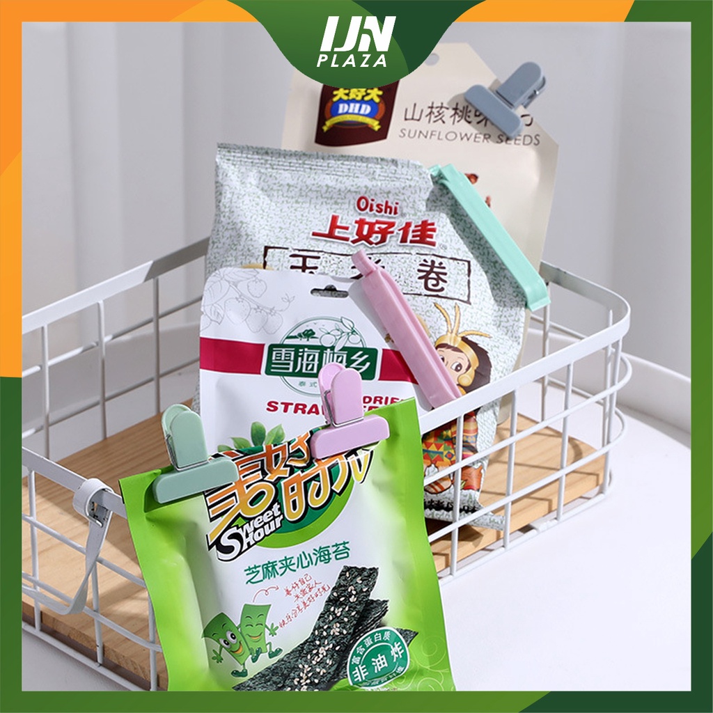 ❤ IJN ❤ PENJEPIT KEMASAN SNACK / PENJEPIT PLASTIK MAKANAN CEMILAN JEPITAN SNACK PENYEGEL PLASTIK CLIP FOOD 1 Set isi 12pcs